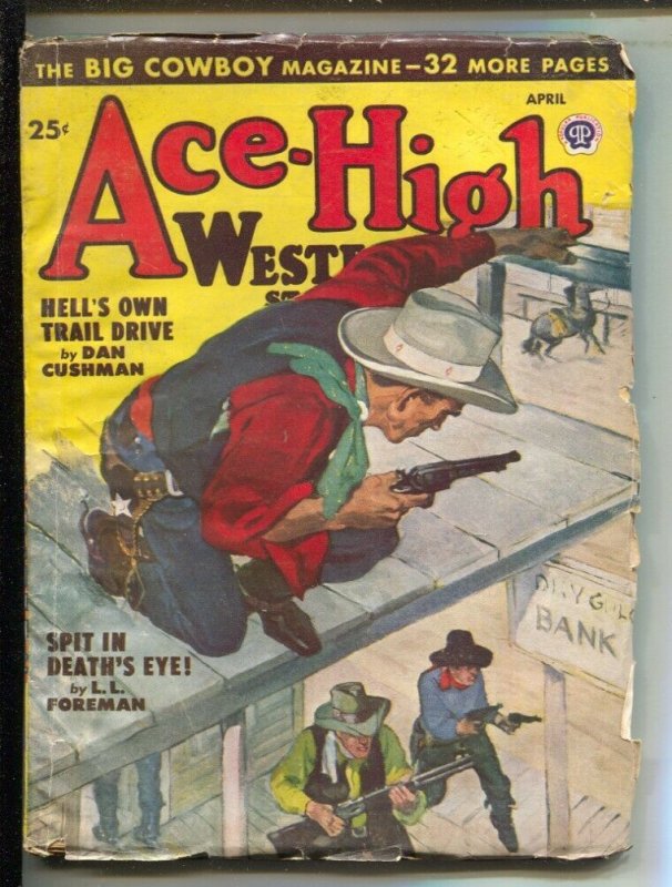 Ace-High Western-4/1948-Popular-Pulp fiction by Dan Cushman-Richard Brister-T...