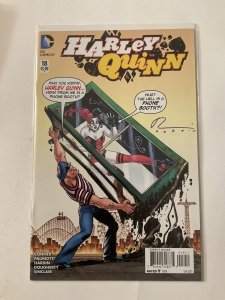 Harley Quinn 18 Near Mint Nm Signed Hardin Dc Comics