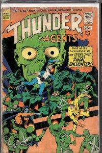 T.H.U.N.D.e.R. Agents #8 (1966) NoMan