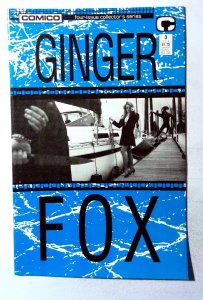 Ginger Fox #3 (1988) Comico Comics 1st Print Comic Book
