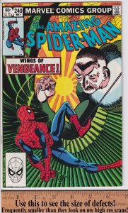 Amazing Spider-Man #240 (May 1983) NM- 9.2, white