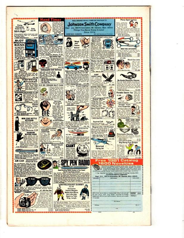 Daredevil # 173 VF/NM Marvel Comic Book Avengers Spider-Man Hulk Iron Man CR45