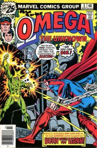 Omega the Unknown #3 (with Marvel Value Stamp) VG ; Marvel | low grade comic Ste