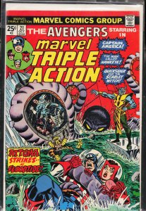 Marvel Triple Action #21 (1974) The Avengers