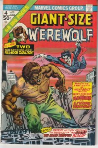 Giant Size Werewolf # 4  Morbius The Living Vampire