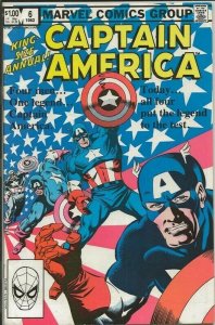 Captain America Annual #6 ORIGINAL Vintage 1982 Marvel Comics