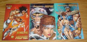 Avengelyne/Prophet #1-2 VF/NM complete series + variant - rob liefeld set lot