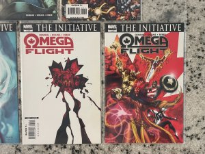 Omega Flight Complete Marvel Comics LTD Series # 1 2 3 4 5 X-Men Wolverine J903 