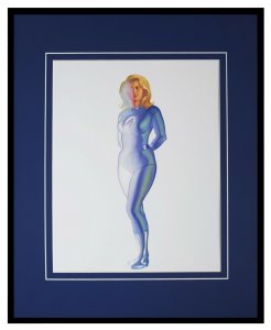 Invisible Woman Framed 16x20 Alex Ross Official Marvel Poster Display FF 