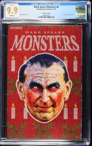 Mark Spears Monsters #8 GLOW IN THE DARK A66 1:666 Variant Cover CGC 9.9!