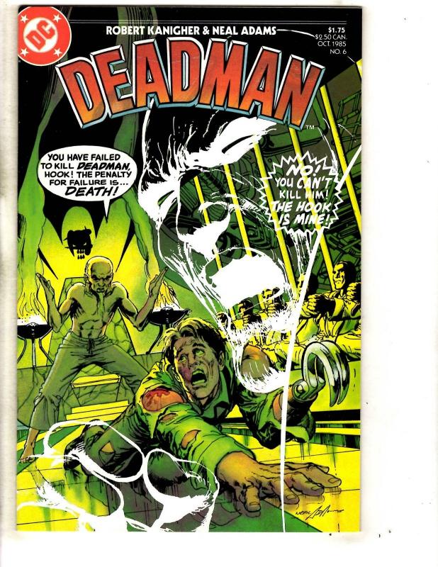 Lot Of 7 Deadman DC Comic Books # 1 2 3 4 5 6 7 Neal Adams Carmine Infantino TD2