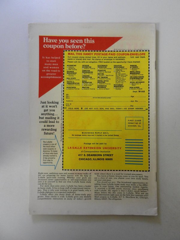 Master of Kung Fu #22 (1974) VF- condition MVS intact