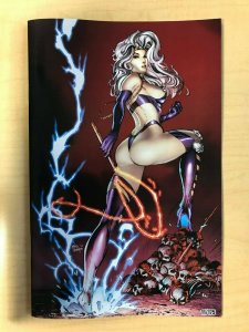 Bad Girl Apocalypse 1 Madam Necra Lady Death Homage VIRGIN Variant Mike Debalfo