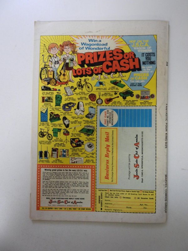 Fantastic Four Annual #10 (1973) VF- condition