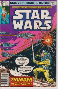 Marvel Comics Group! Star Wars! Issue #34! 