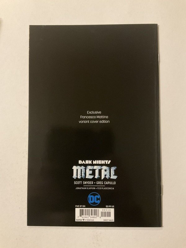 Dark Knights Metal 5 Variant Near Mint Nm Dc Comics