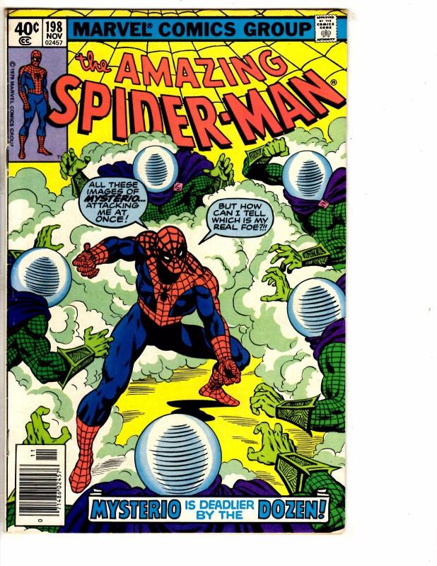 Amazing Spider-Man # 198 VF Marvel Comic Book Aunt May Gwen Mary Jane ...