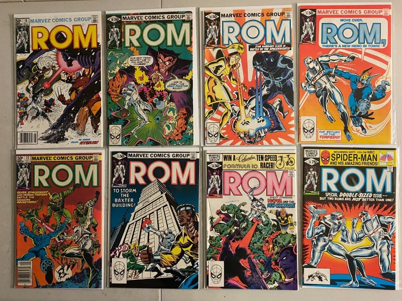 ROM Spaceknight comics run #2-40 + 1 annual 40 diff avg 6.0 (1980-83)