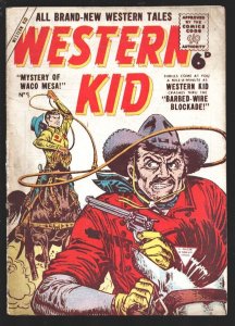 Western Kids #9 1950's?-Joe Maneely cover-John Romita & Dick Ayers-British ed...