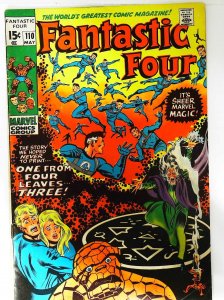 Fantastic Four (1961 series)  #110, Fine- (Actual scan)