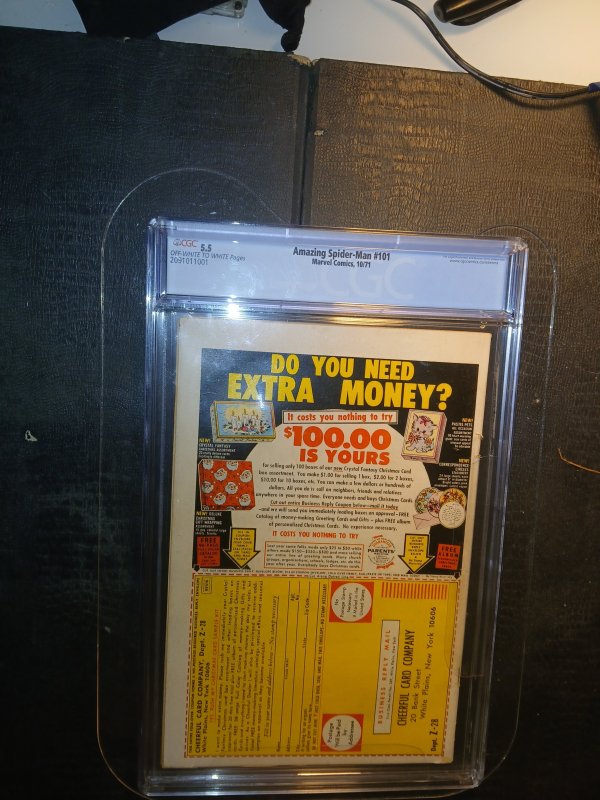 The Amazing Spider-Man #101 Spider-Man [Key Issue] CGC 5.5