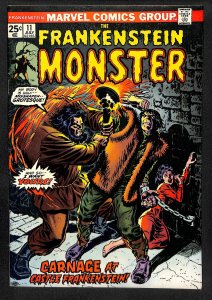 Frankenstein #11 VF 8.0 Marvel Comics