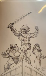 Thundarr the Barbarian #1 2026 Lisner 1:25 Cover O Dynamite EB104