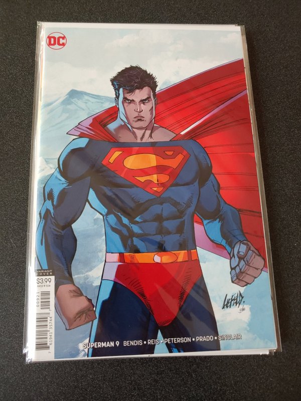 SUPERMAN #9 VIRGIN VARIANT