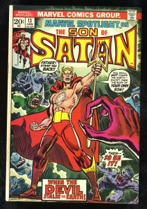 Marvel Spotlight #13 VG+ 4.5 Origin Son of Satan!