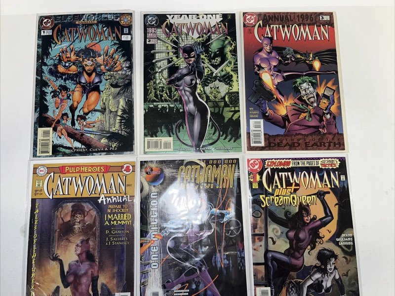 Catwoman 1st full series (1993) #0, 1-94 Annual 1-4 (VF/NM) Complete Set •Balent