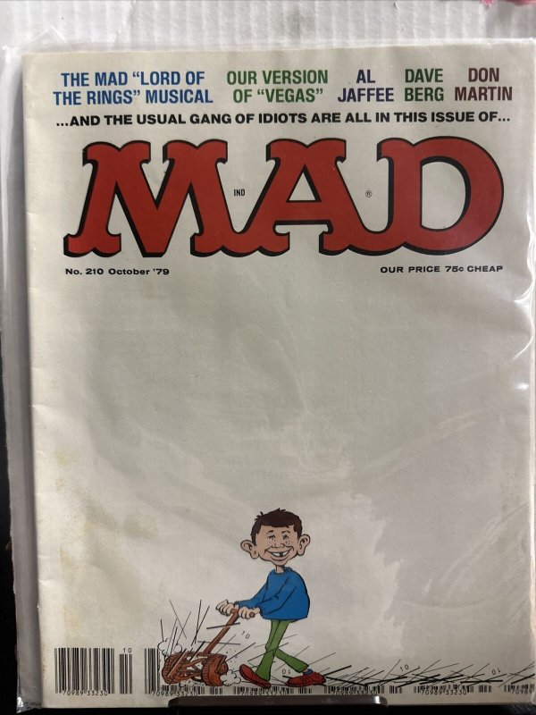 Mad Magazine #210 October 1979