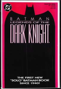 Legends of the Dark Knight #1 (1989) Batman
