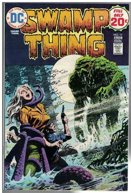 SWAMP THING 11 F-VF  Aug. 1974