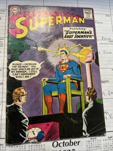 Superman #126 DC Comics 1959 Early Silver Age Curt Swan 10 Cent Cover GD