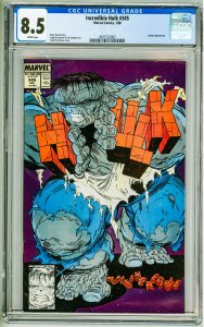 The Incredible Hulk #345 (1988) CGC 8.5!
