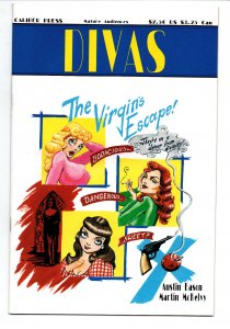 Divas #1  & 2 Complete Set - Showgirls - Crime Noir - Caliber - 1992 - (-NM) 