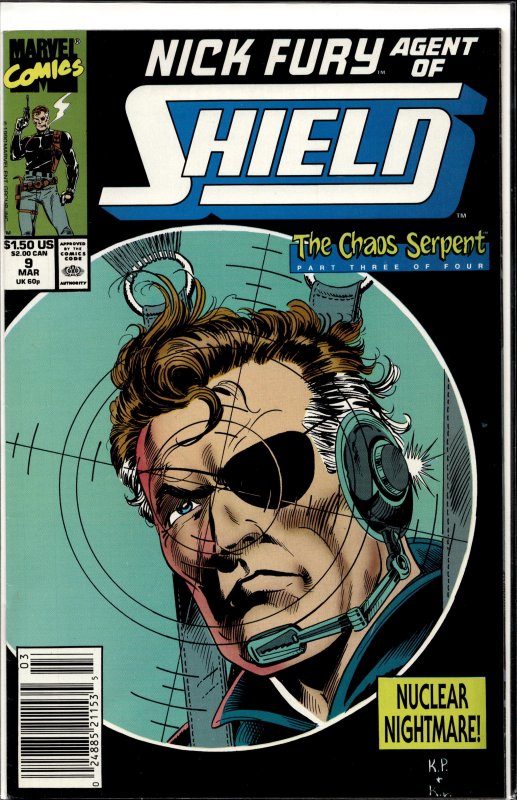 Nick Fury, Agent of SHIELD #9 (1990) Nick Fury