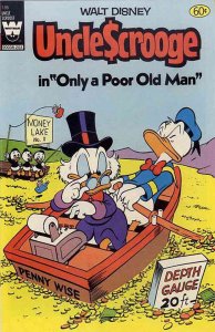 Uncle Scrooge (Walt Disney ) #195A FN ; Whitman | White Whitman Logo