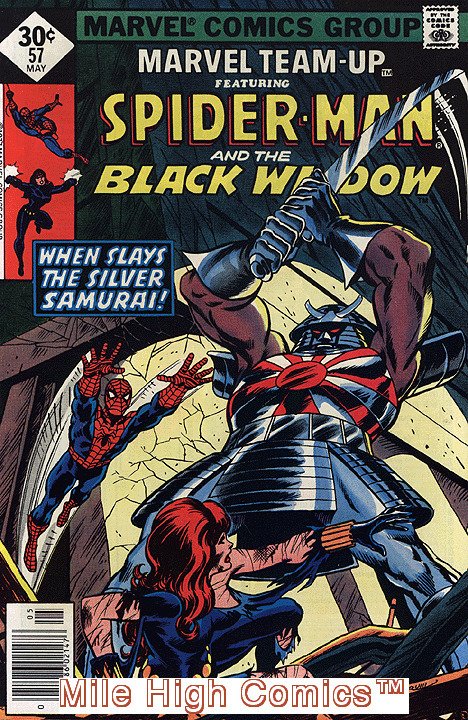 MARVEL TEAM-UP (1972 Series)  (MARVEL) #57 WHITMAN Very Good Comics Book 