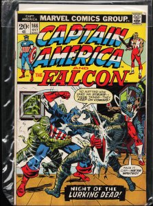 Captain America #166 (1973) Captain America and the Falcon