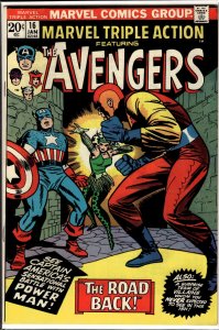 Marvel Triple Action #16 (1974) The Avengers