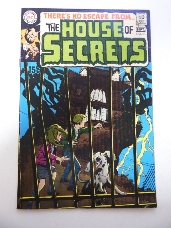 House of Secrets #81 (1969) VG Condition