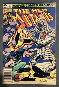 The New Mutants #6 Newsstand Edition (1983)