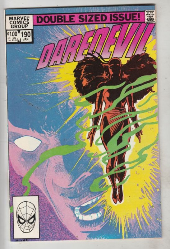 Daredevil #190 (Jan-83) VF+ High-Grade Daredevil