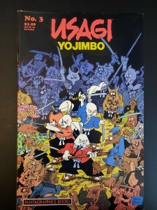 Usagi Yojimbo (1st Series) Issue 3 Fantagraphics Books 1987 NICE! 