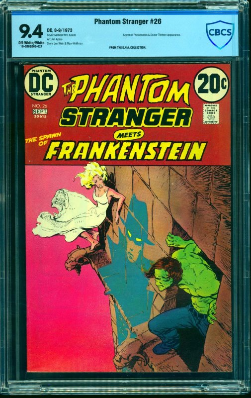 Phantom Stranger #26 CBCS NM 9.4 Off White to White DC Comics