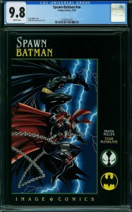 SPAWN-BATMAN #1 (CGC 9.8) Classic Modern Age Team-Up !!!