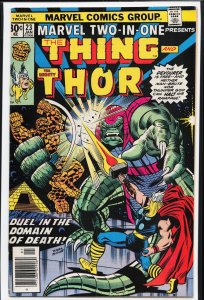 Marvel Two-in-One #23 (1977) The Thing