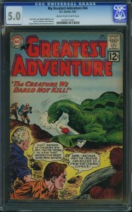 My Greatest Adventure #64 (1962) CGC 5.0 VGF