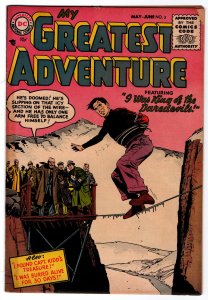 My Greatest Adventure #3 (1955)  VG- 3.5  see description